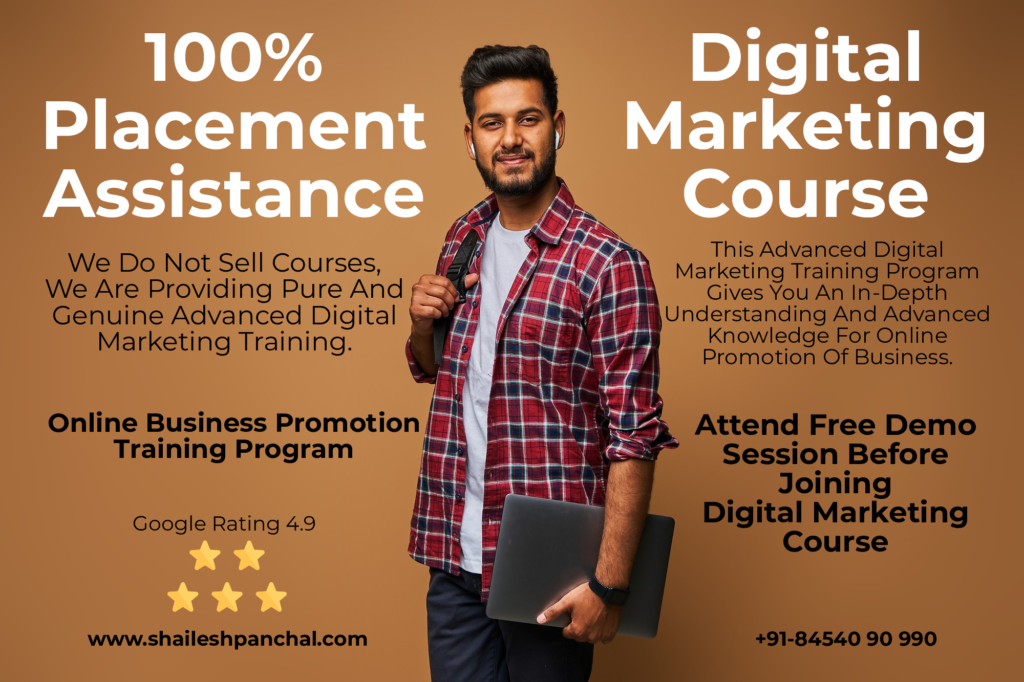 Digital Marketing Institute In Ahmedabad | Shailesh Panchal